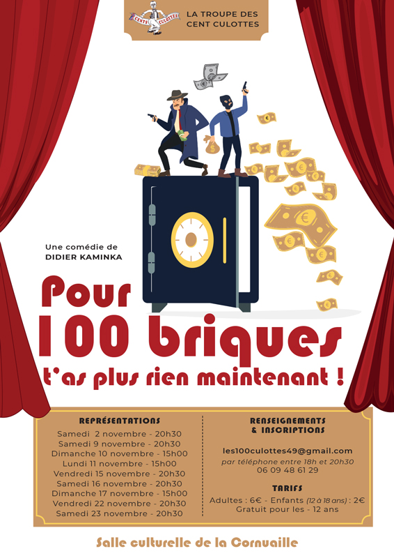 Théâtre Pour 100 briques t as plus rien maintenant La