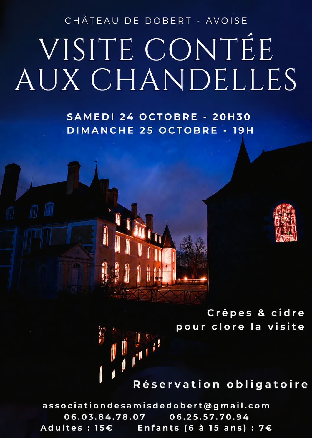 Visite Contée aux Chandelles