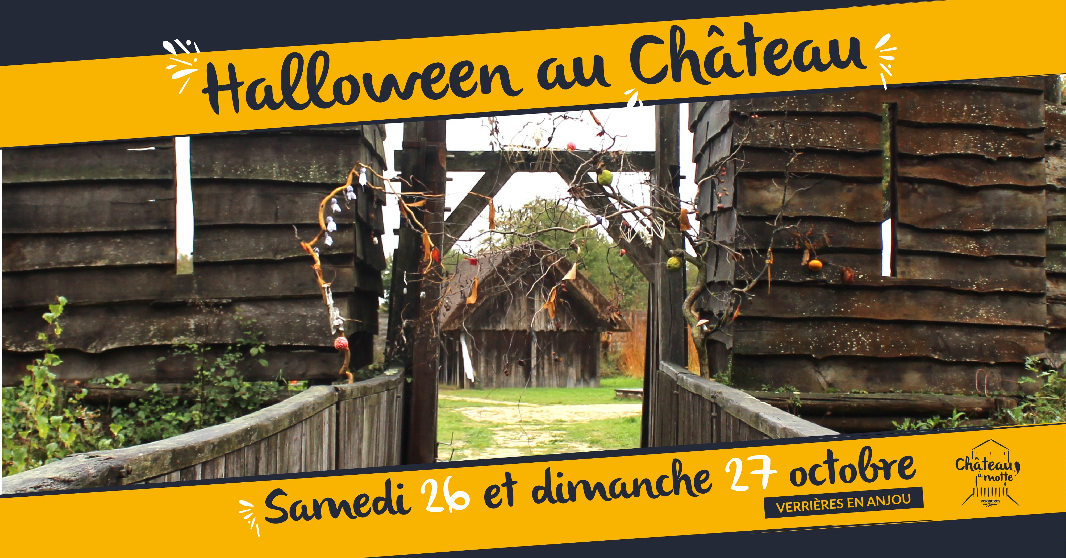 Week-end Halloween au Château à motte Du 26 au 27 oct 2024