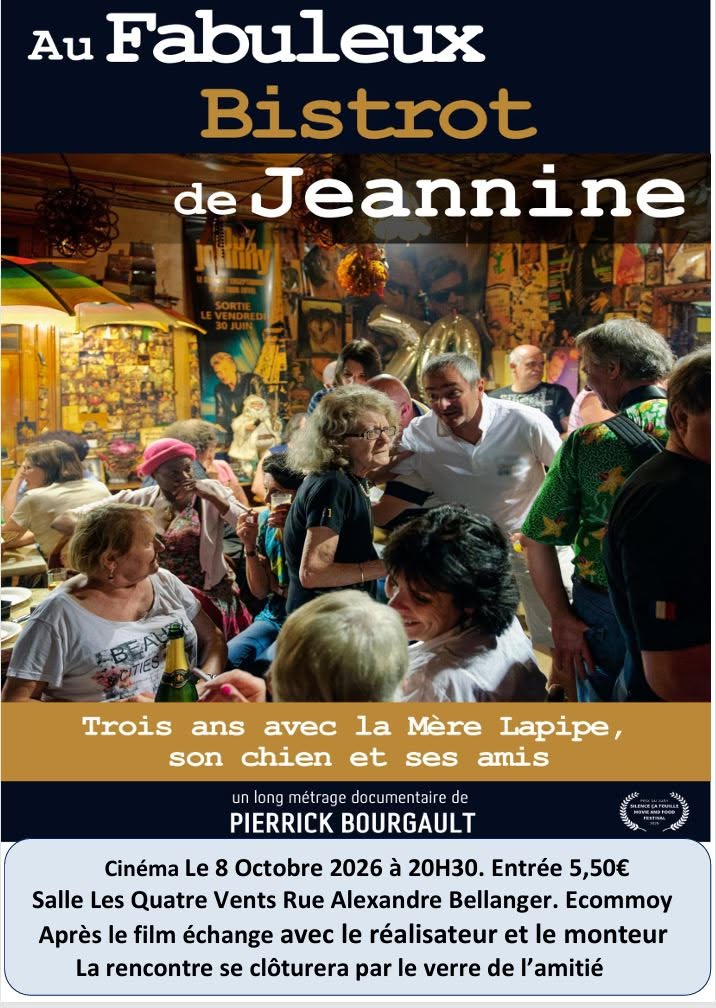 Cinéma – Au fabuleux bistrot de Jeannine