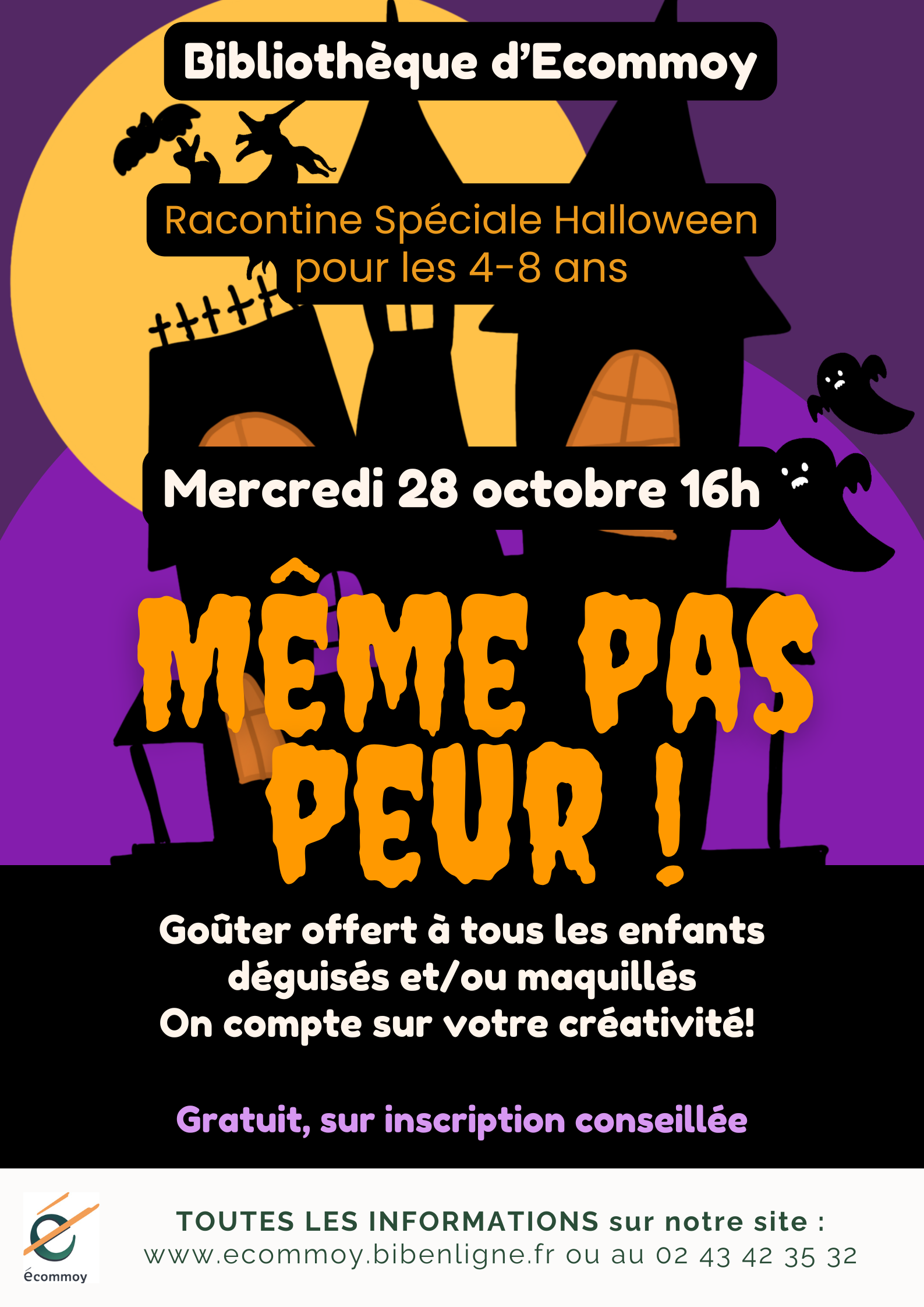 Racontines Spéciale Halloween : Même pas peur !