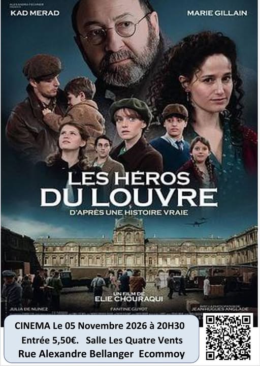 Cinéma – Les héros du Louvre
