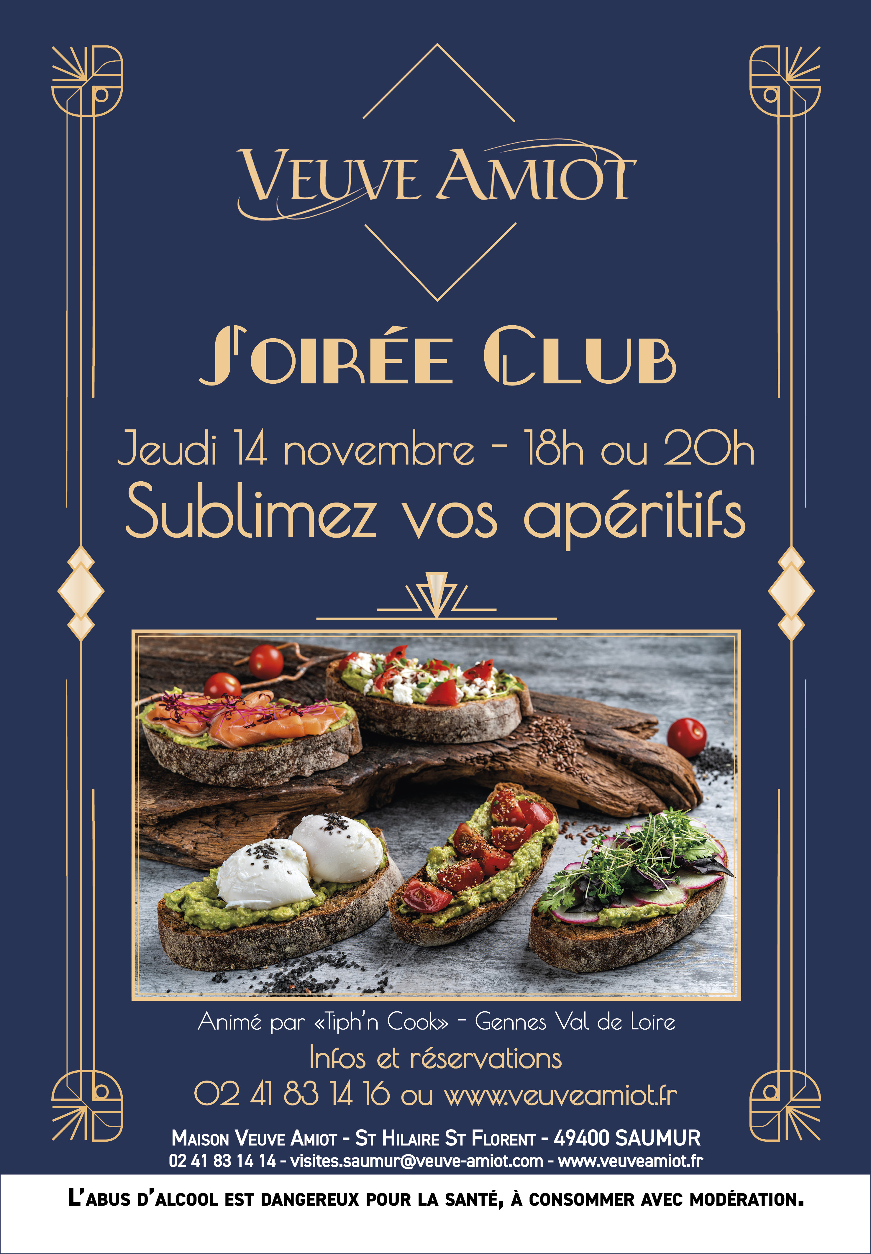 SOIRÉE CLUB : COMMENT SUBLIMER VOS APÉRITIFS ? #2