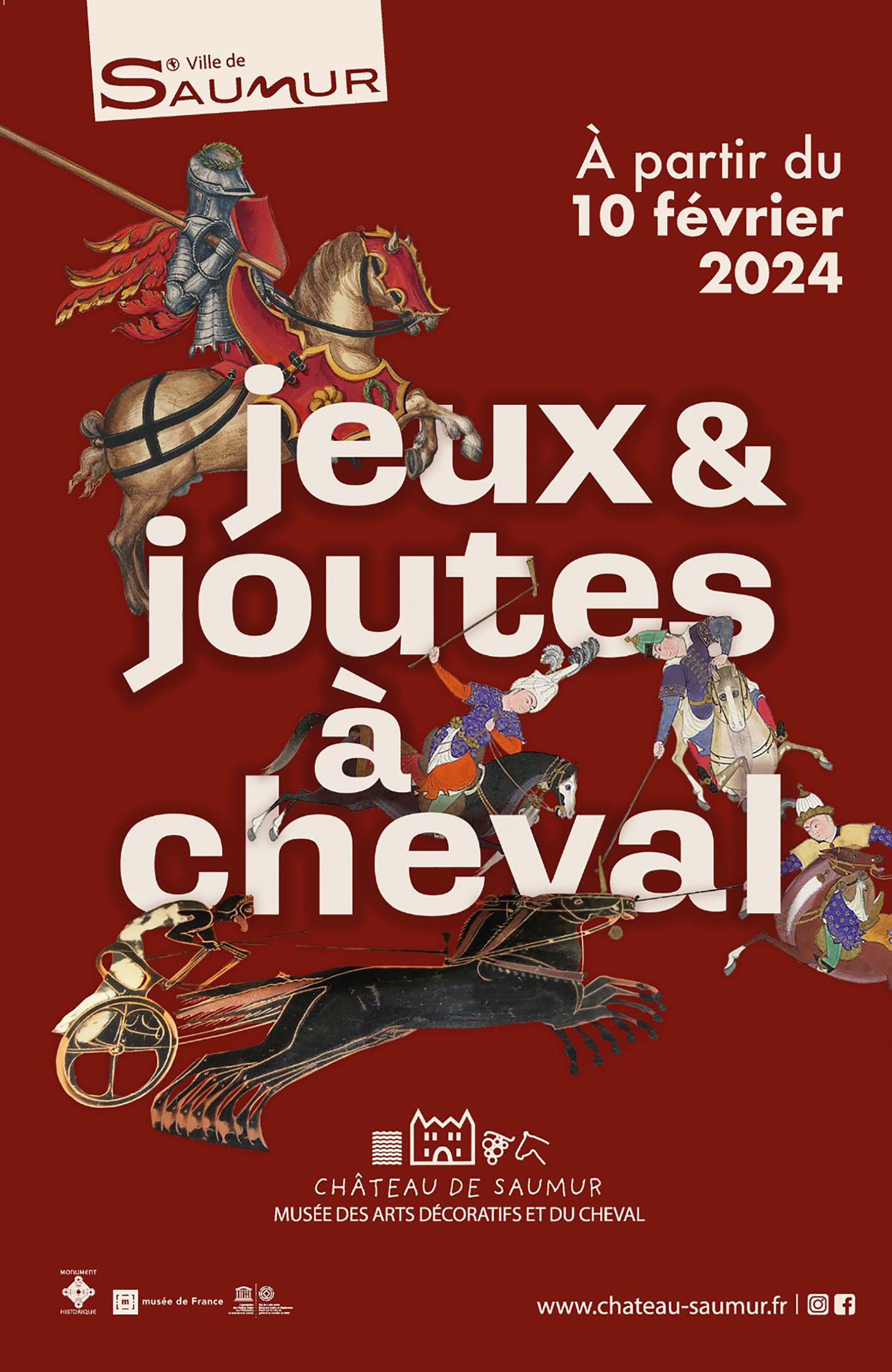 Jeux et joutes à cheval Du 14/2/2024 au 31/12/2027