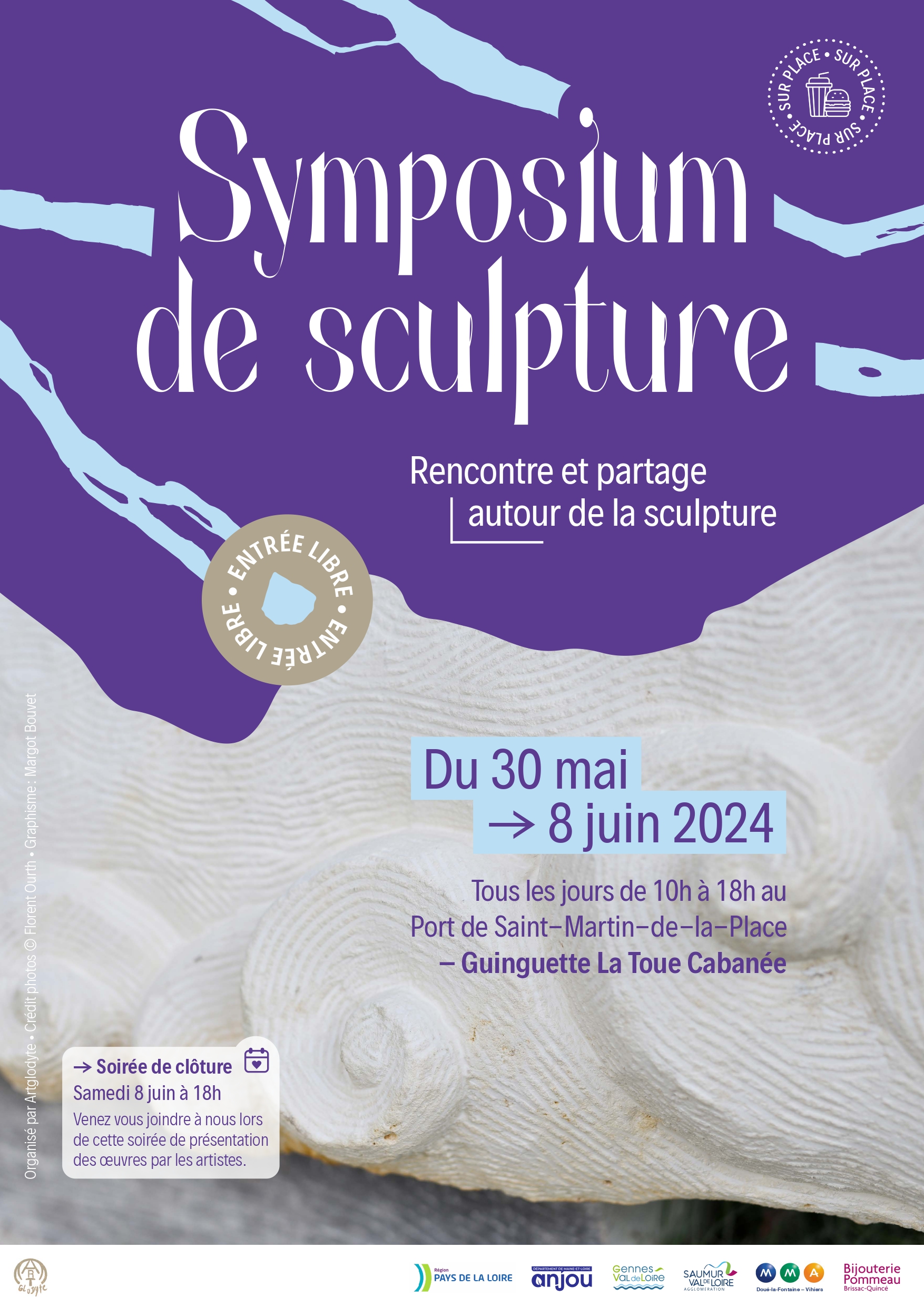 Symposium de culture - Rencontre et partage autour de la sculpture Du 30 mai au 8 juin 2024