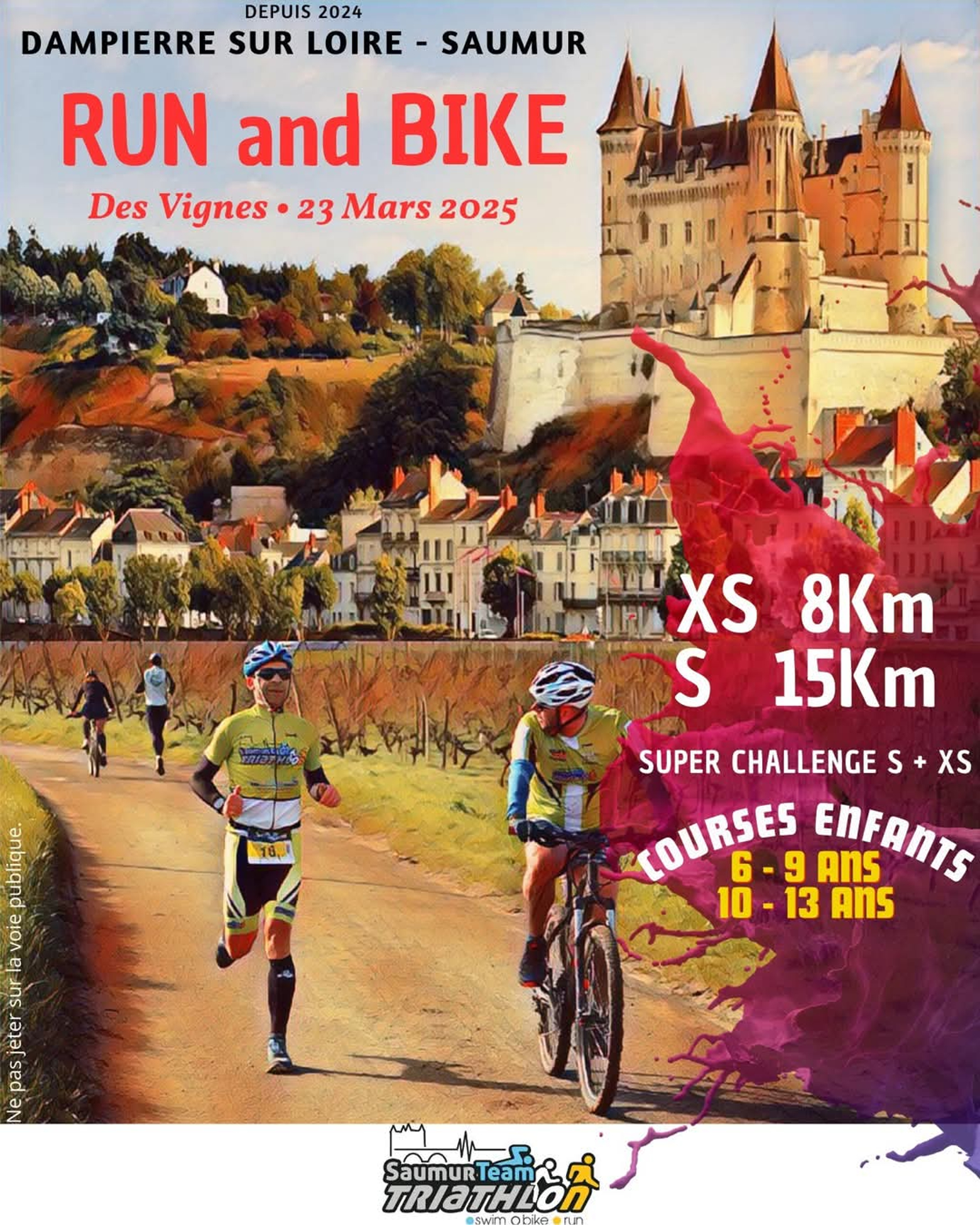 Run and Bike des Vignes Le 23 mars 2025