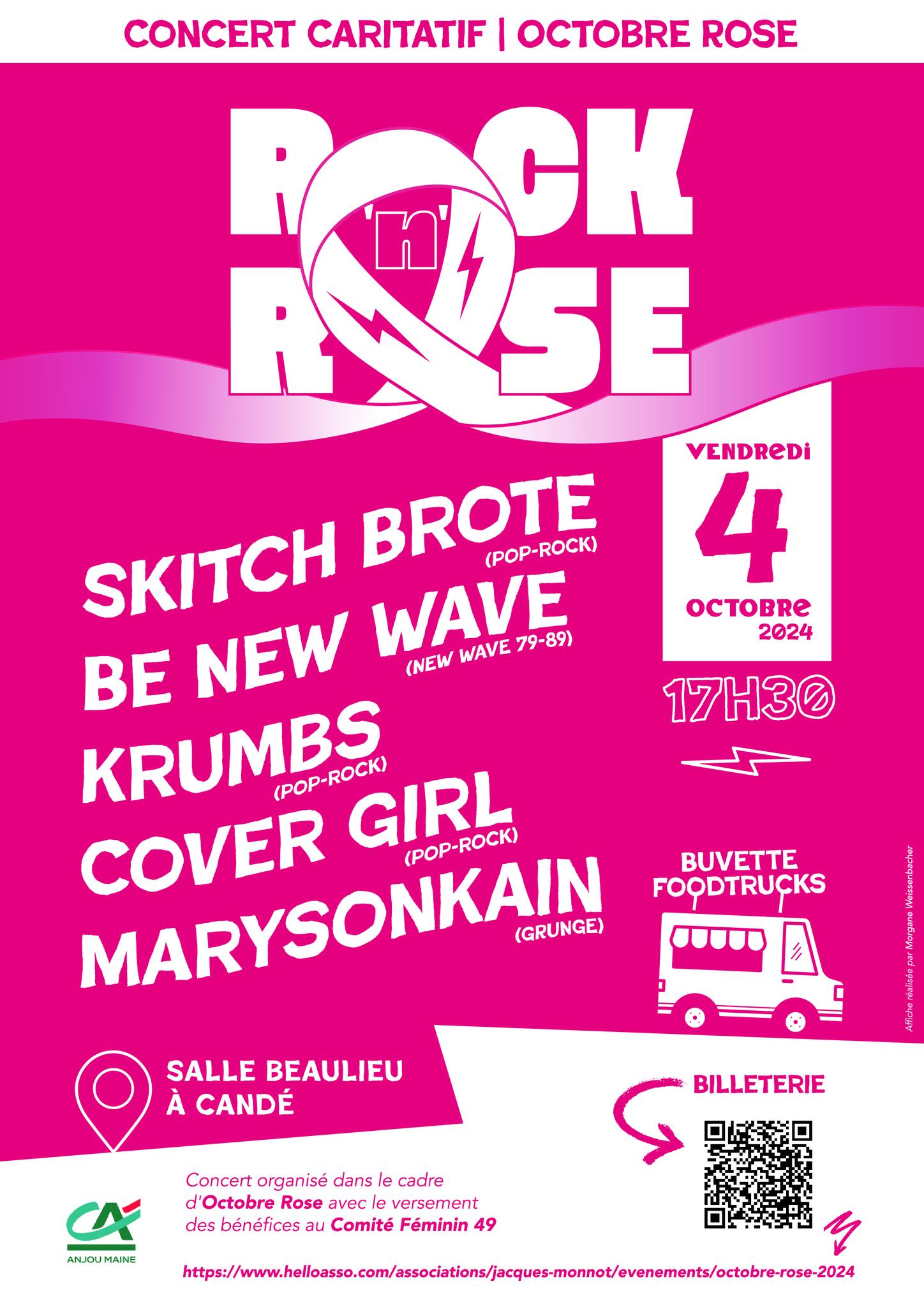 Concert caritatif - Octobre rose "Rock