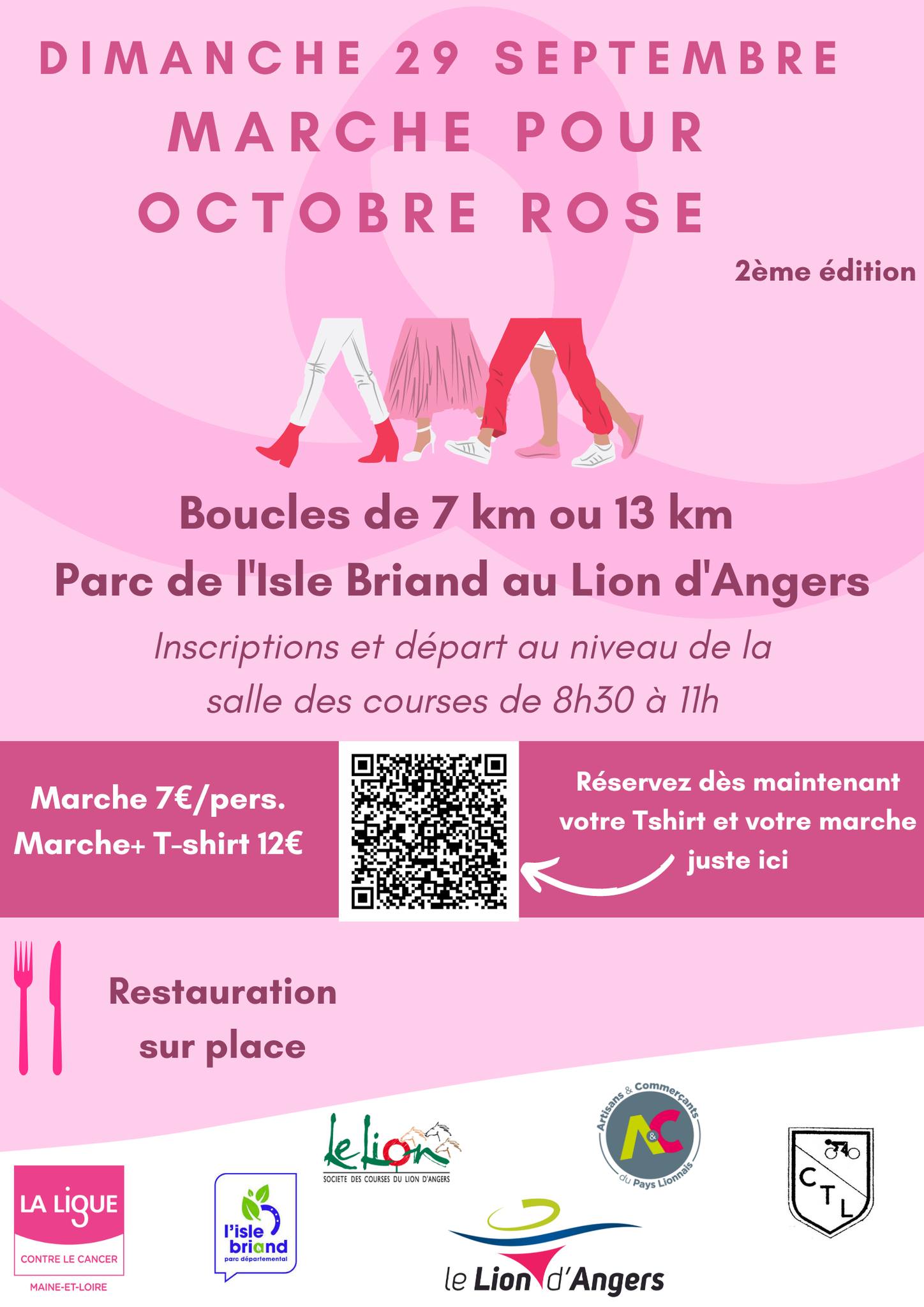 Marche pour Octobre Rose - Le Lion d