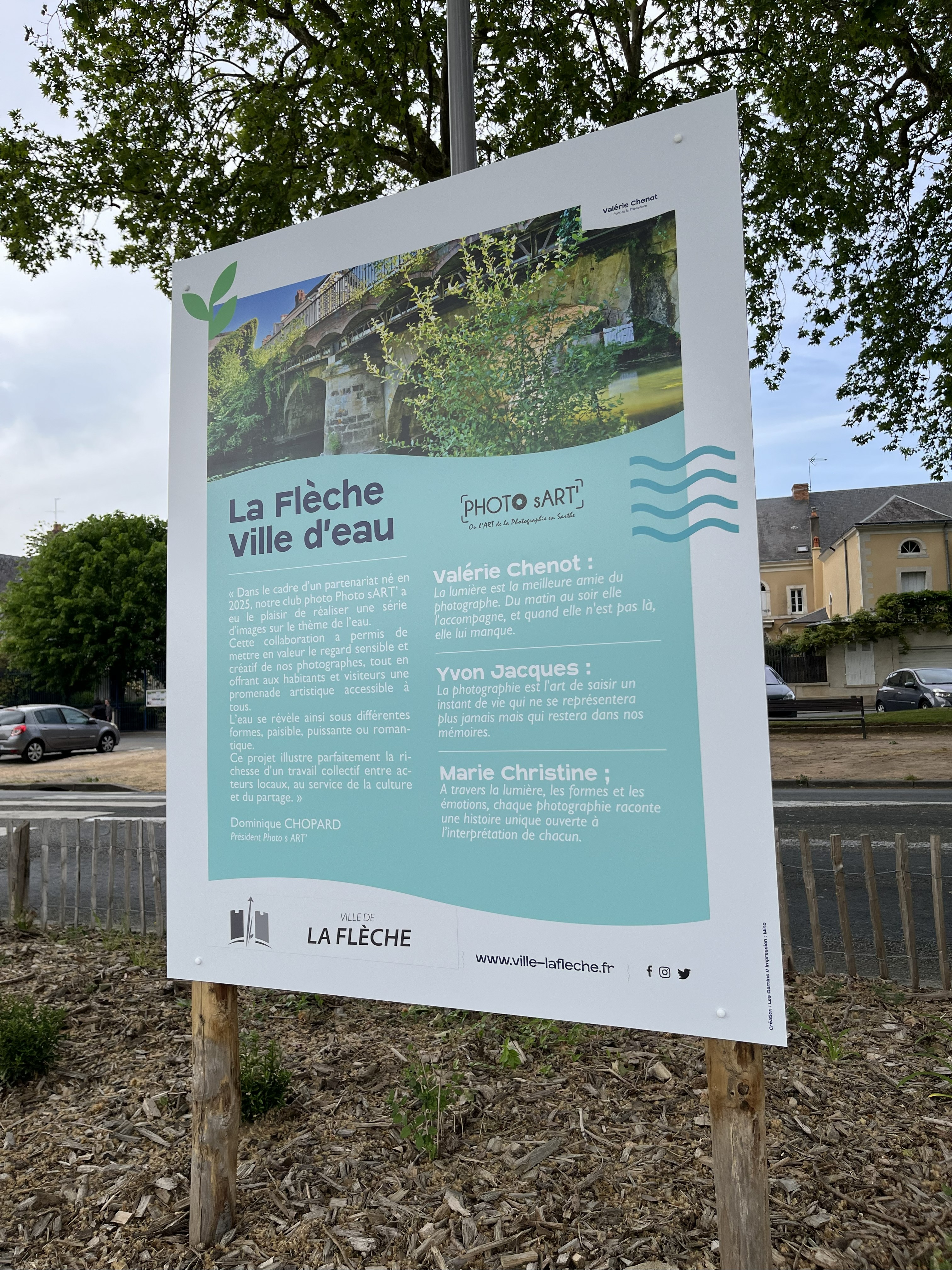 Exposition photos de La Flèche, ville d’eau