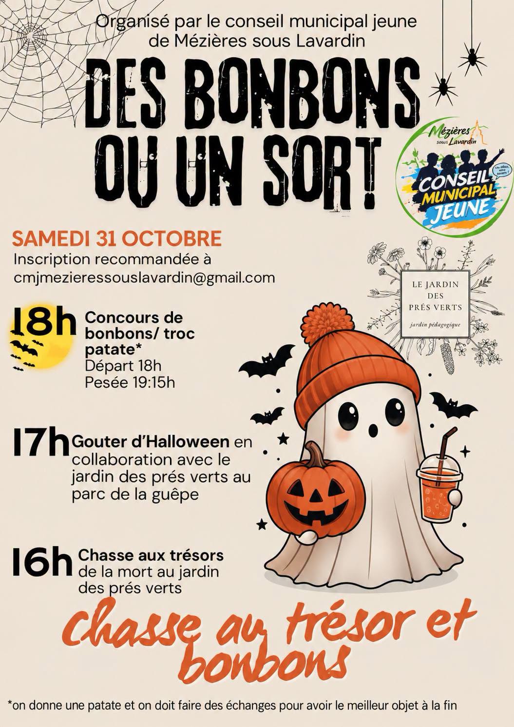 Des bonbons ou un sort !