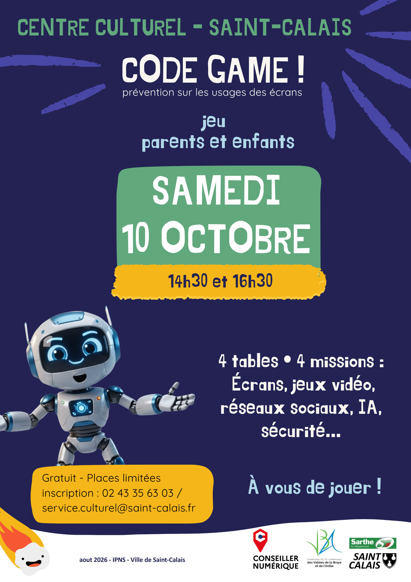 « Code game » : jeu parents et enfants