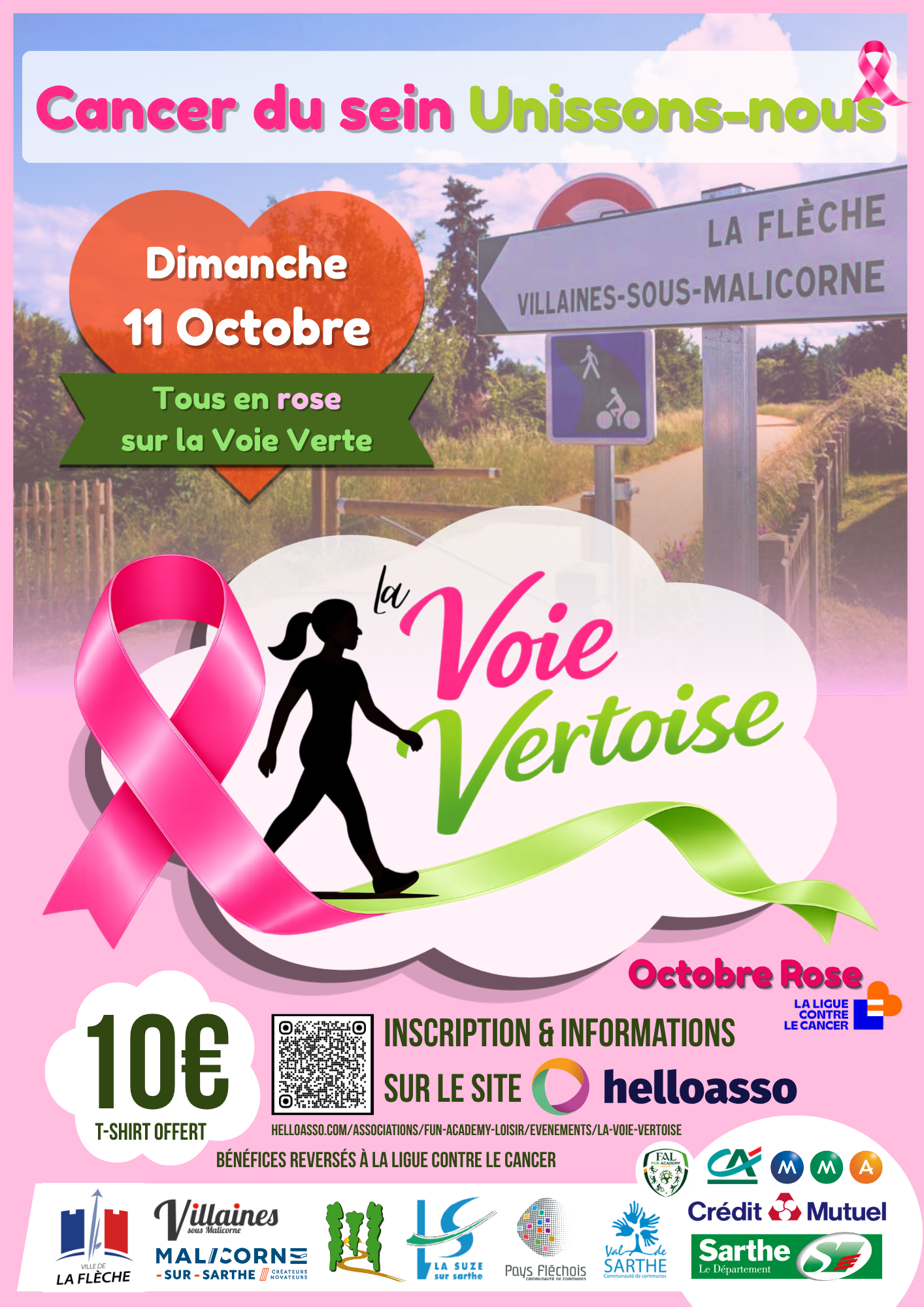 La VoieVertoise Octobre Rose