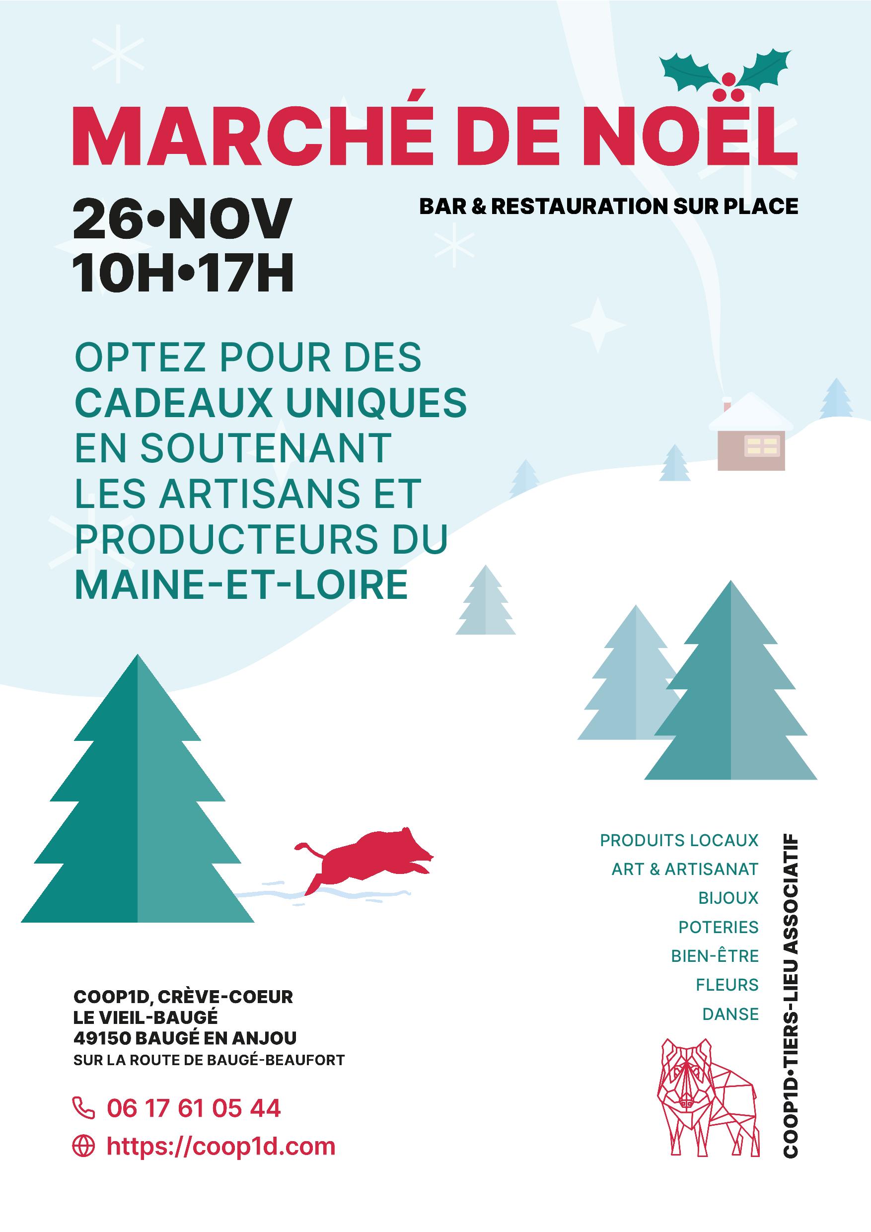 Marché de Noël au Vieil-Baugé Le 24 nov 2024