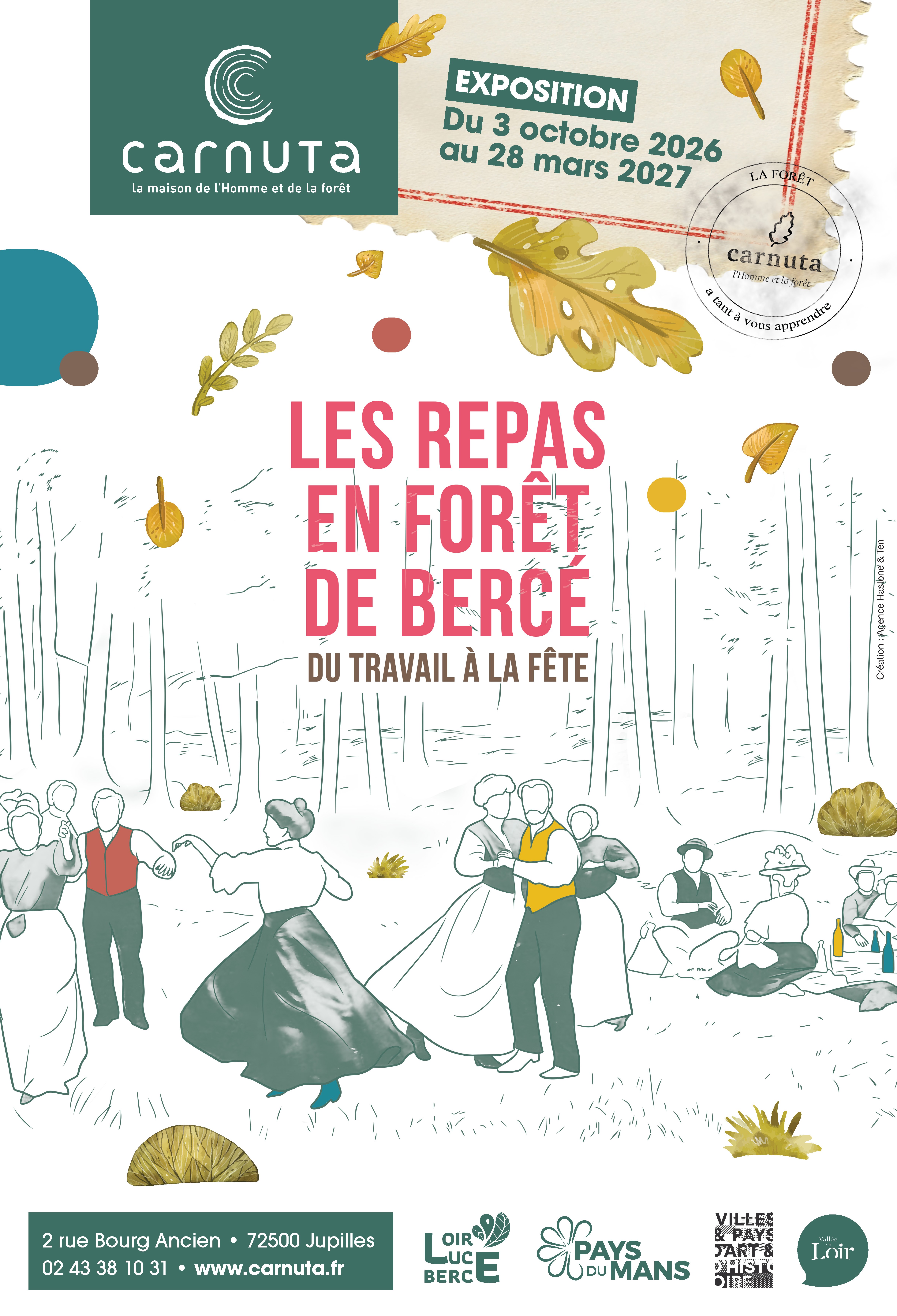 Exposition « Les repas en forêt de Bercé du travail à la fête »