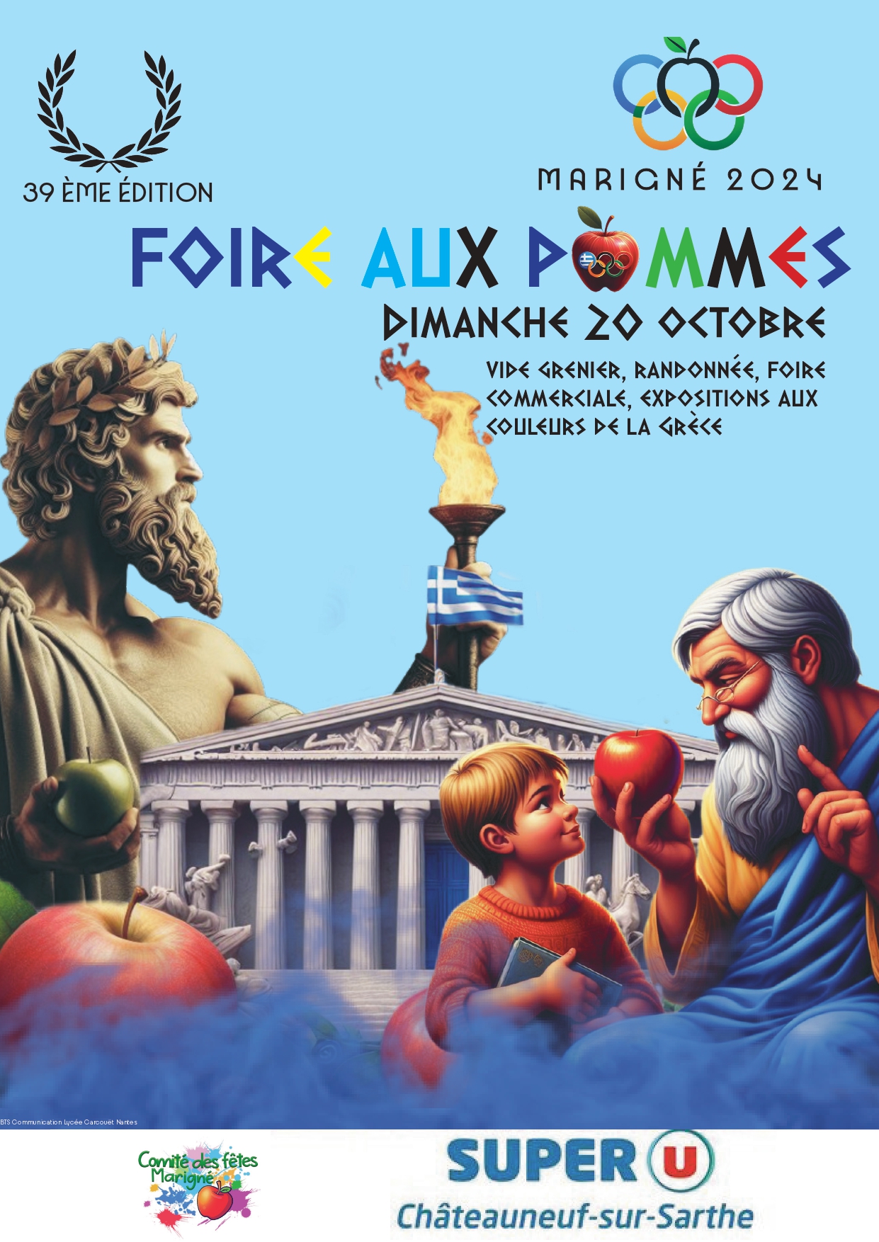 FOIRE AUX POMMES - MARIGNÉ Le 20 oct 2024