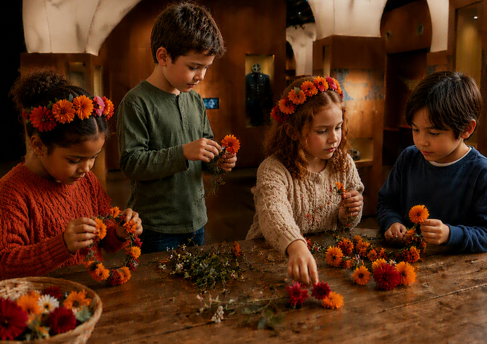 « Fiesta de los muertos » par l’association Les infusées du bocal
