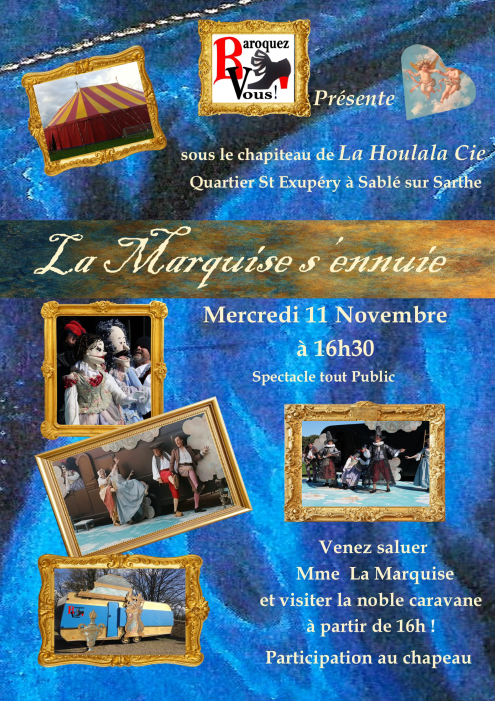 La Marquise s’ennuie….