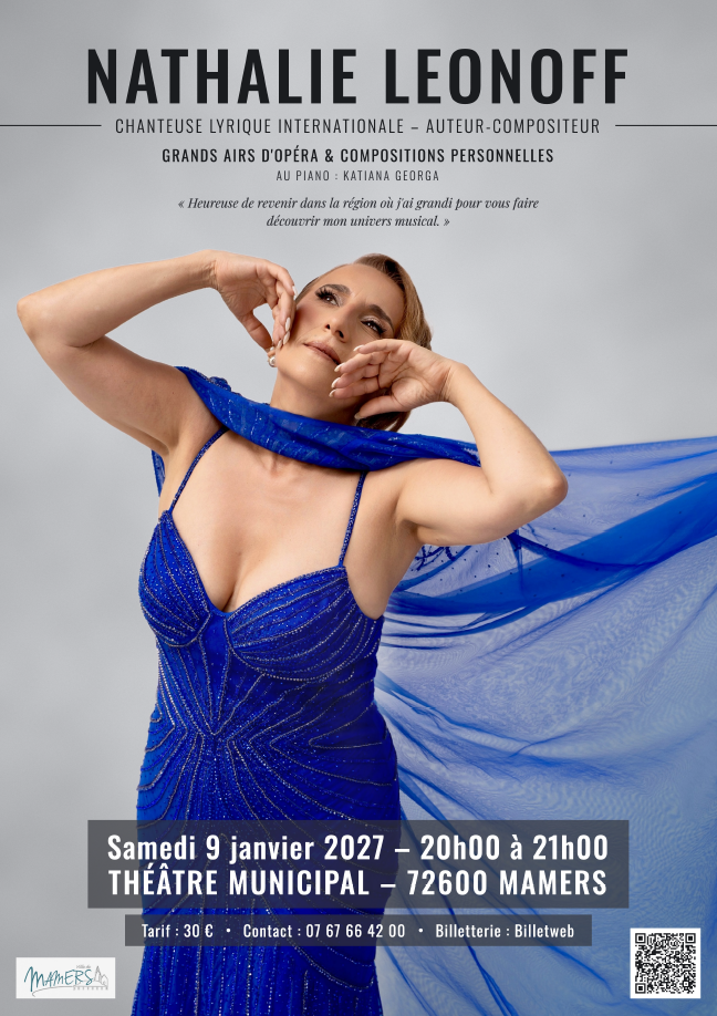 Concert de la chanteuse lyrique Nathalie Leonoff