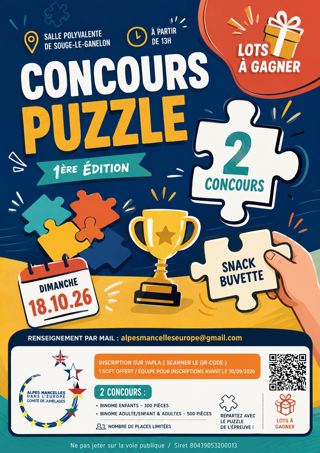 Concours de puzzle