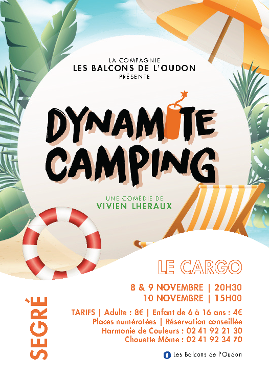 Dynamite camping - Le Cargo Du 8 au 10 nov 2024