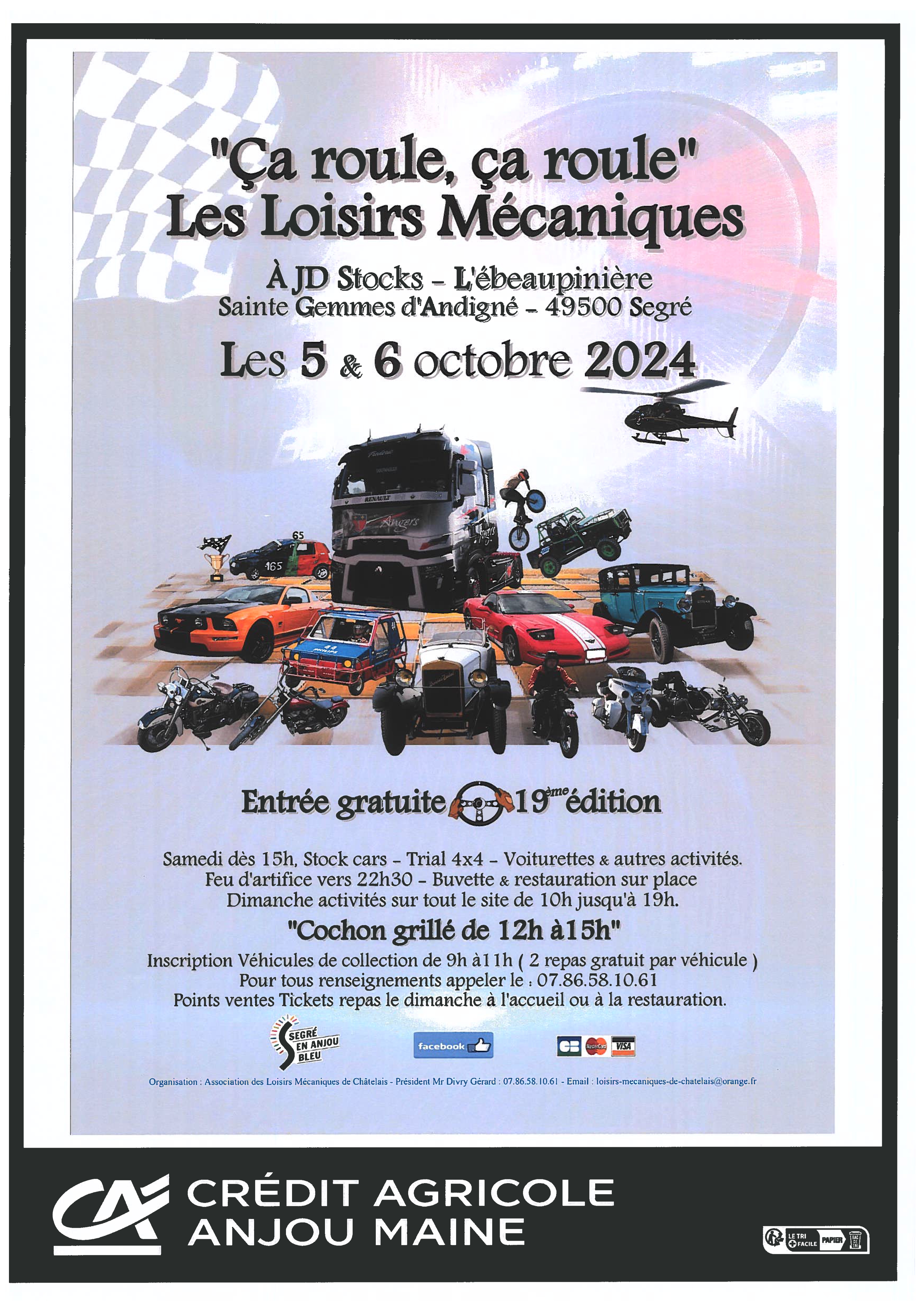 Fête des loisirs mécaniques - Sainte-Gemmes d