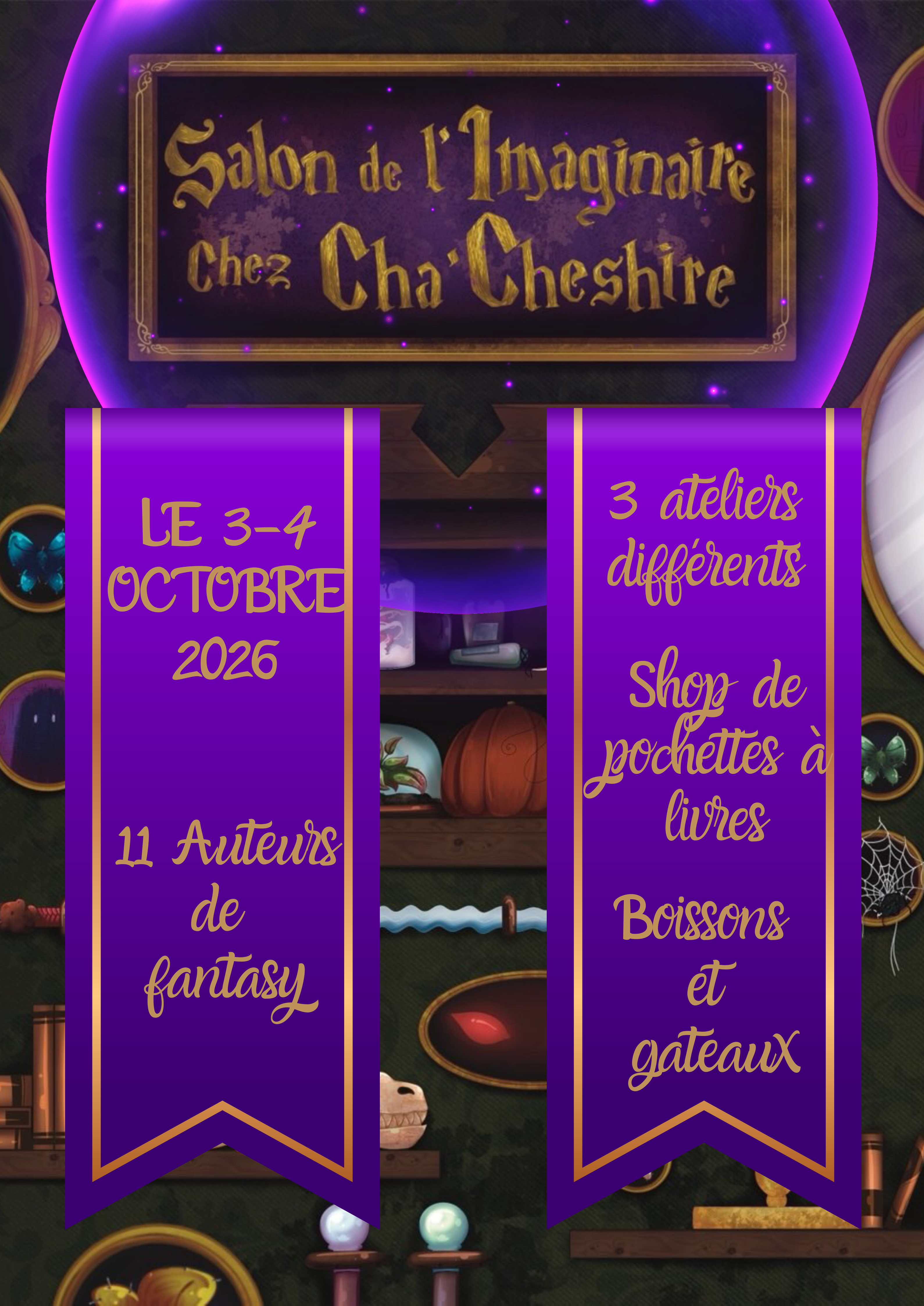 Salon de l’imaginaire Chez Cha Cheshire