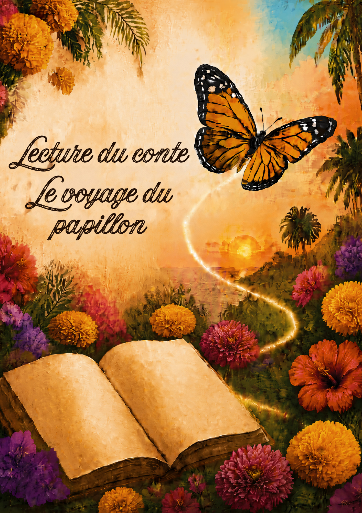 Atelier « Le voyage du papillon » par l’association Les infusées du bocal