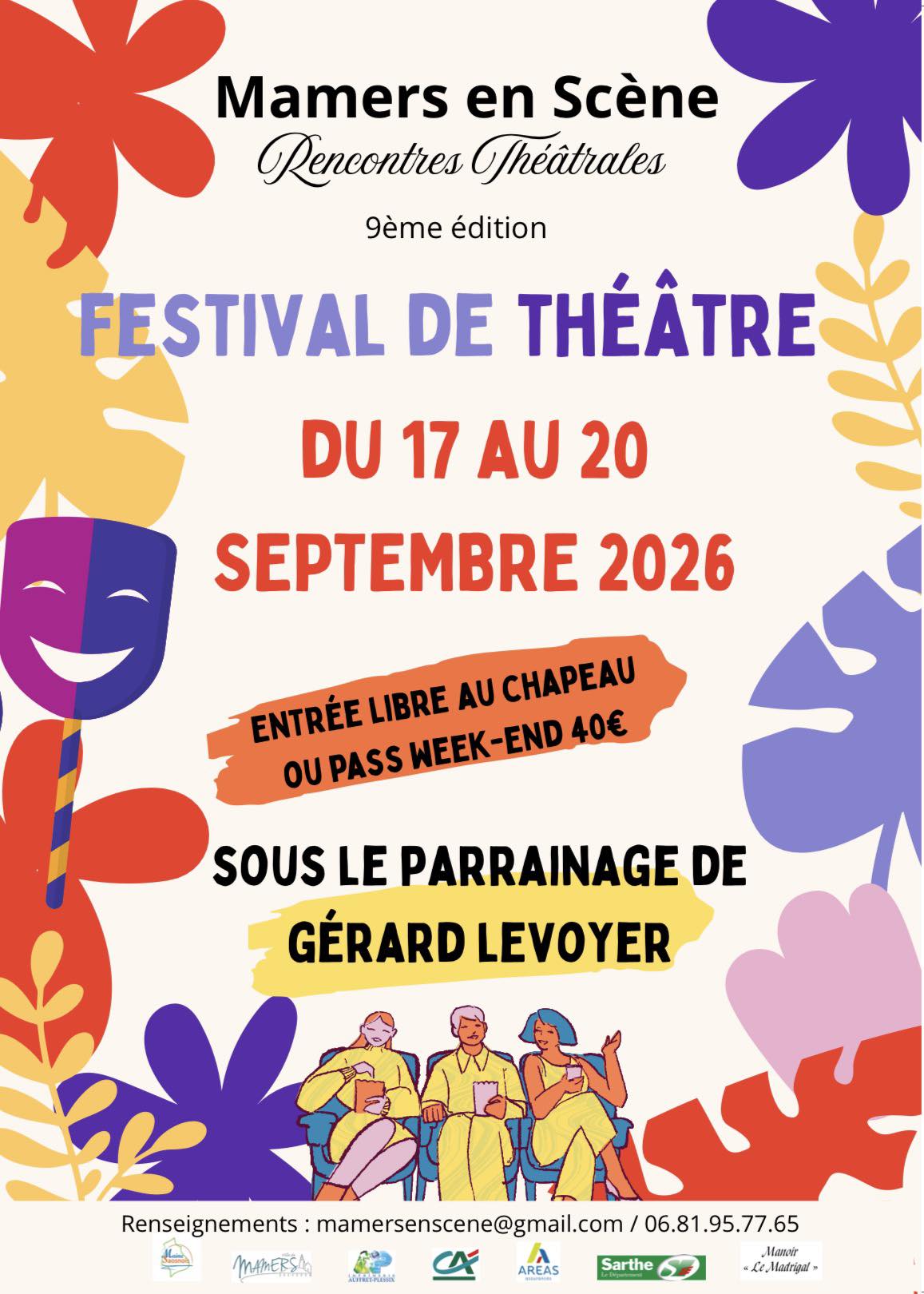 Festival de théâtre « Mamers en scène » – 9ème édition