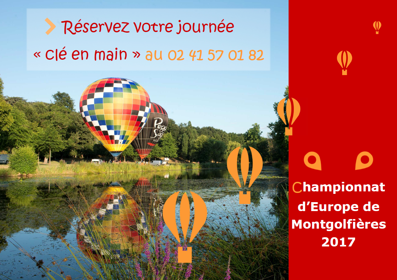 CHAMPIONNAT D'EUROPE DE MONTGOLFIÈRES À BRISSAC-QUINCÉ