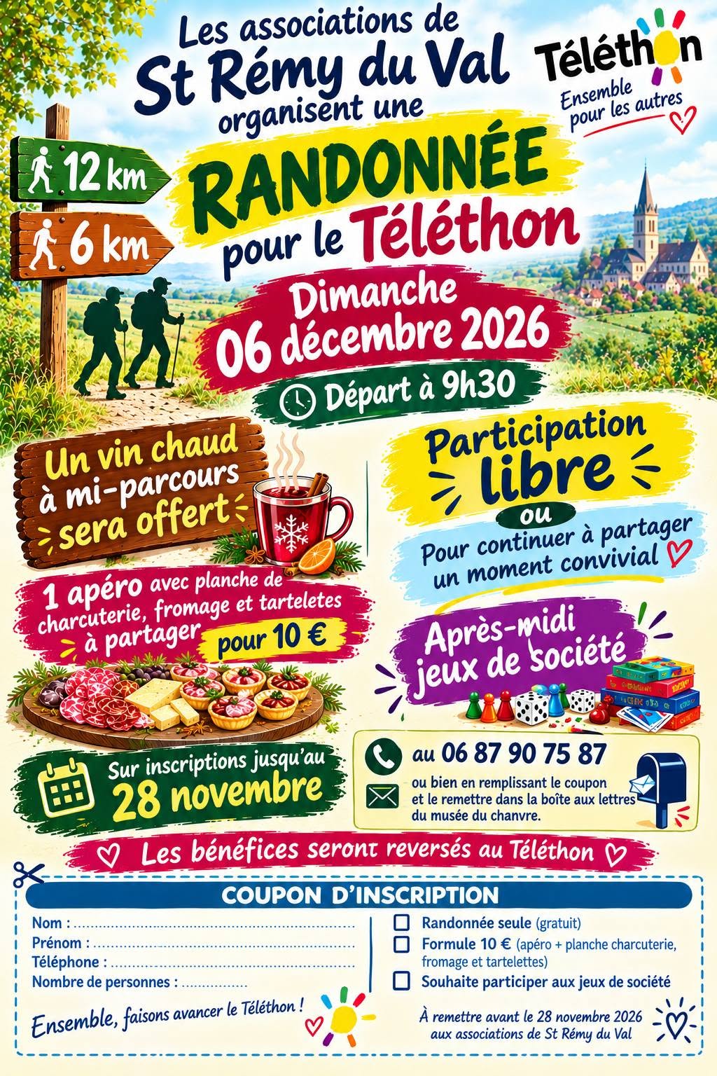 Randonnée pour le Téléthon
