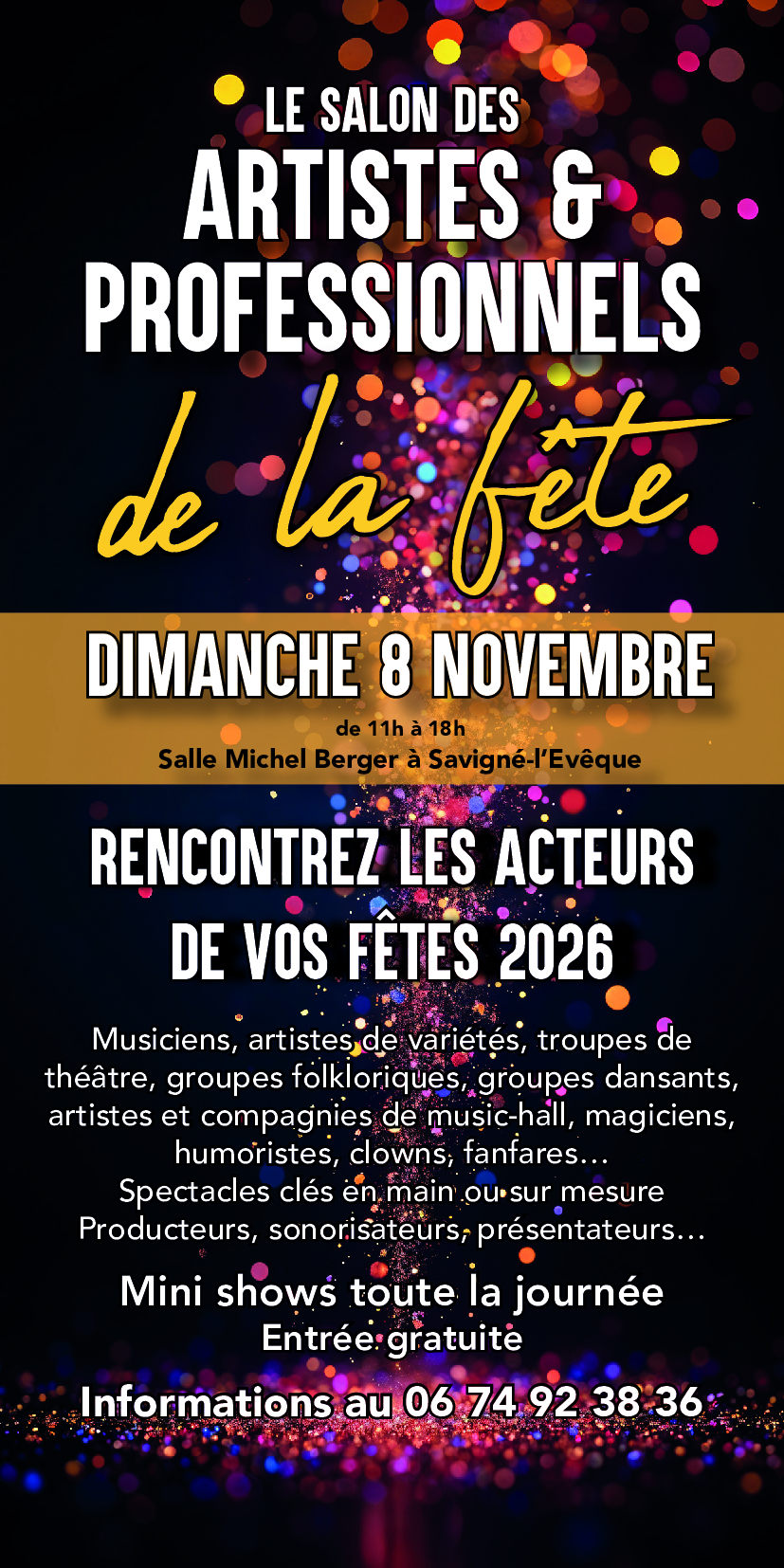 Salon des Artistes & professionnels de la Fête