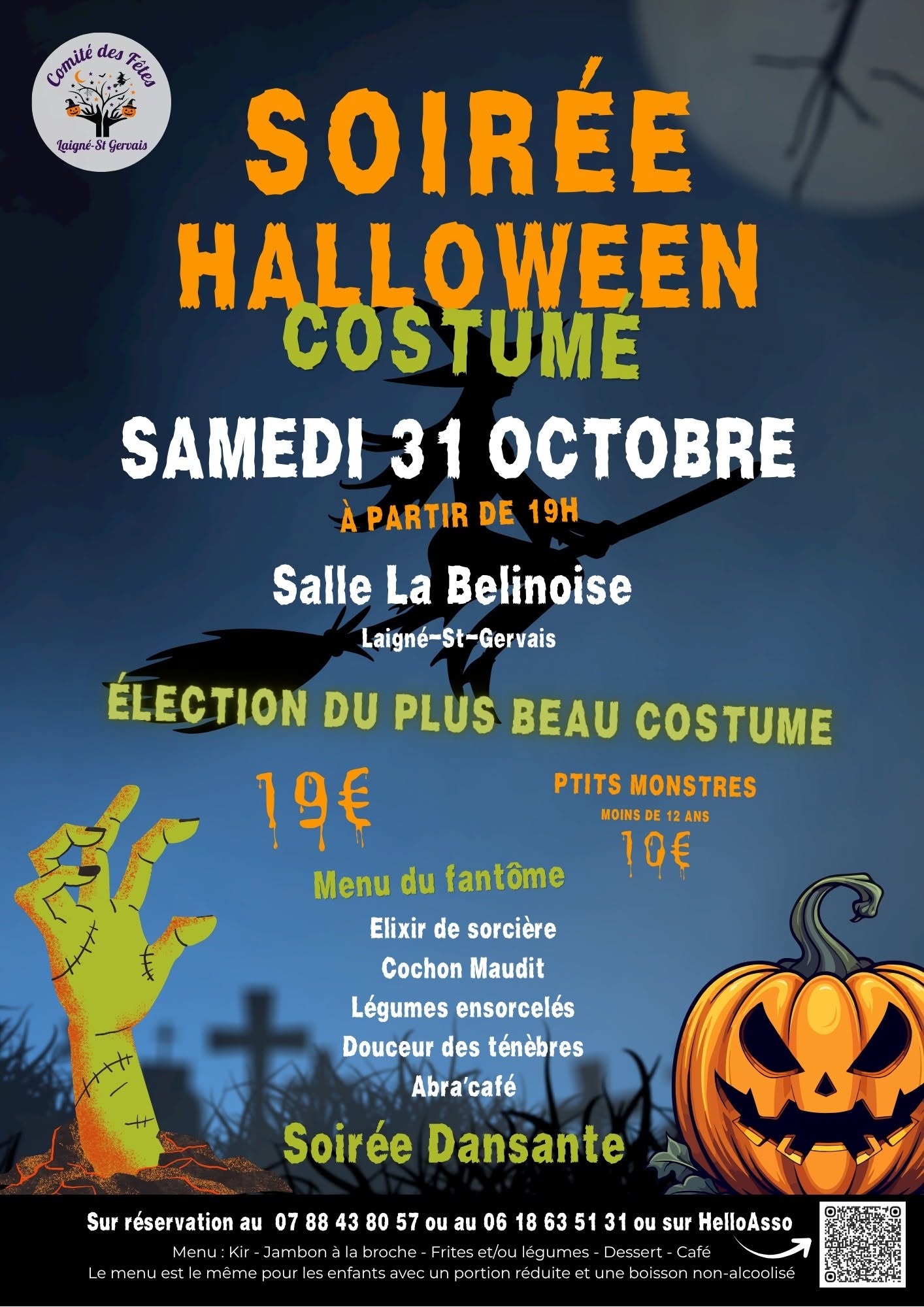 Soirée Halloween costumé