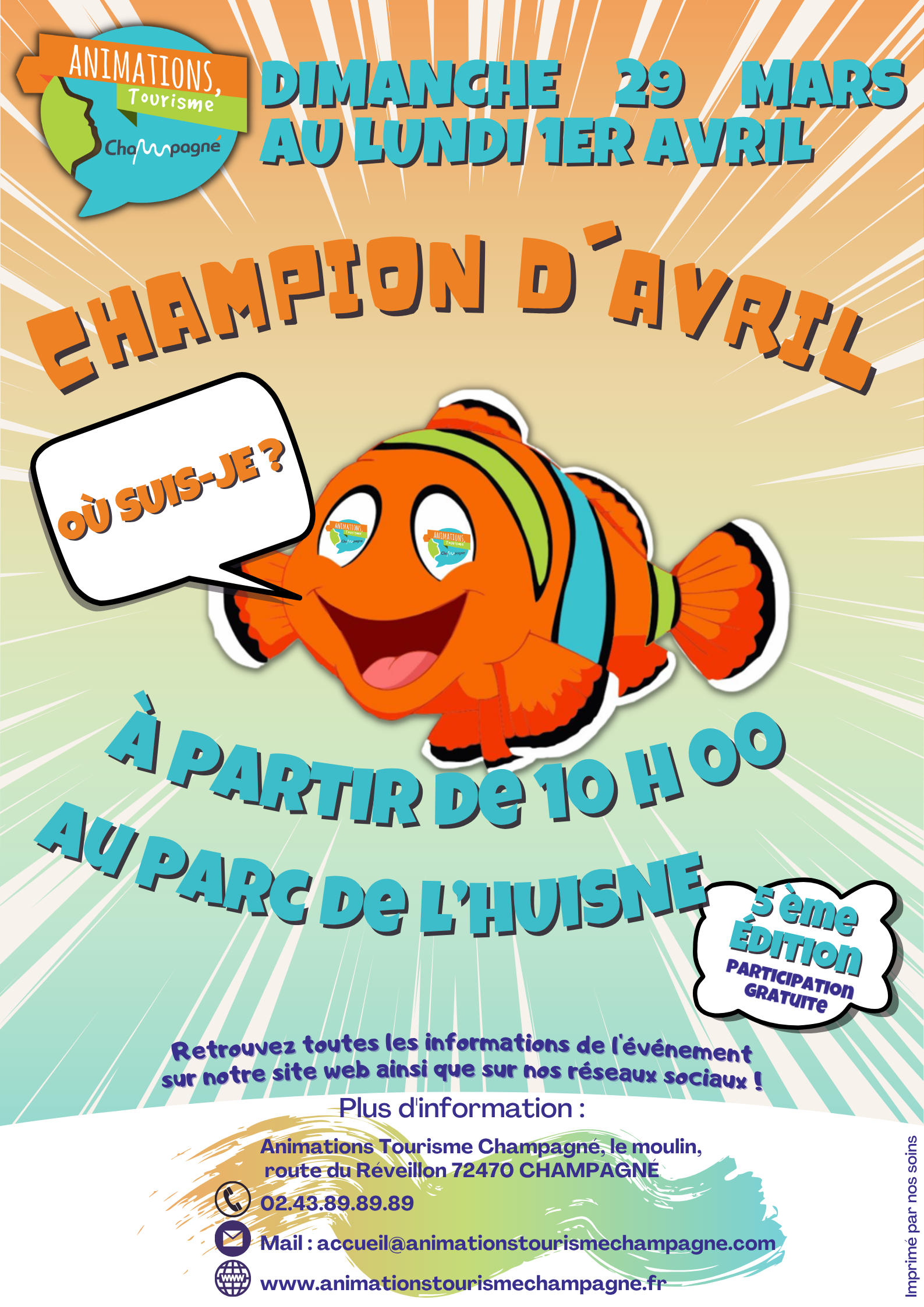 Champion d’avril