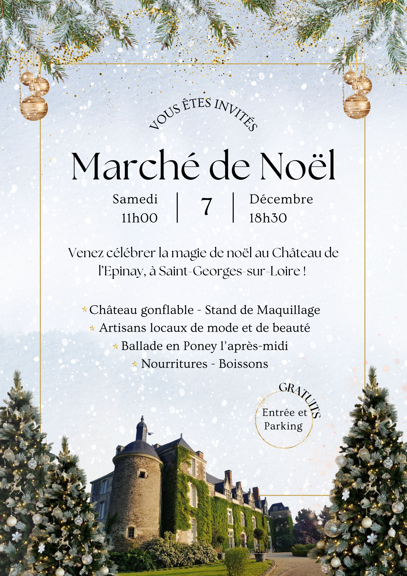 Marché de Noël au Château de l