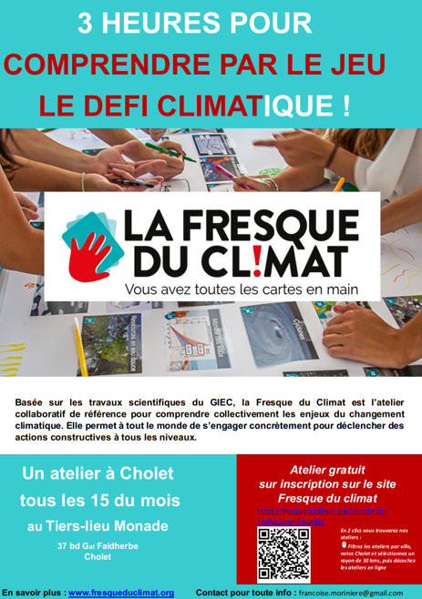 ANIMATION FRESQUE DU CLIMAT Du 15 oct au 15 nov 2024