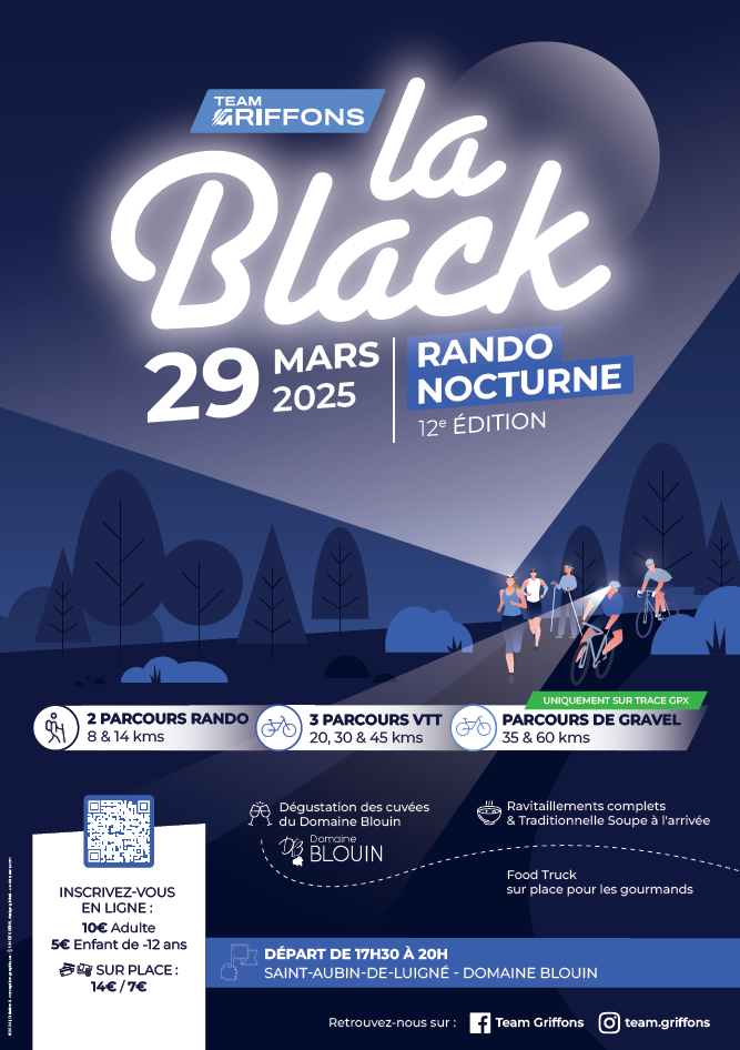 RANDONNÉE LA BLACK Le 29 mars 2025