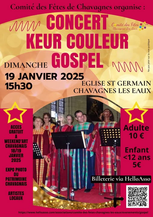 CONCERT GOSPEL Le 19 janv 2025