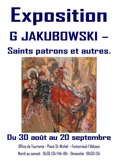 EXPOSITION SAINT-PATRON ET AUTRES À FONTEVRAUD