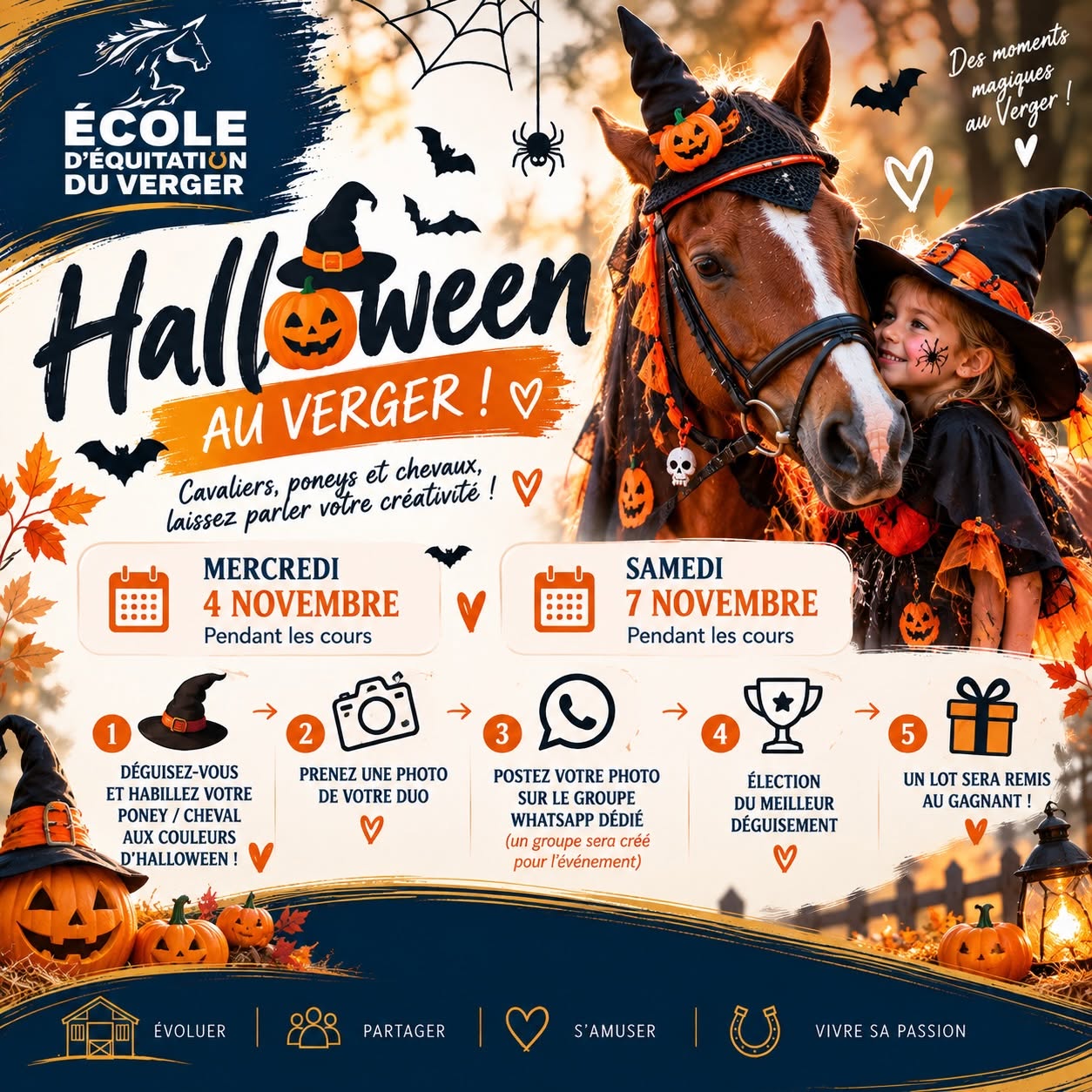 Halloween s’invite au Verger