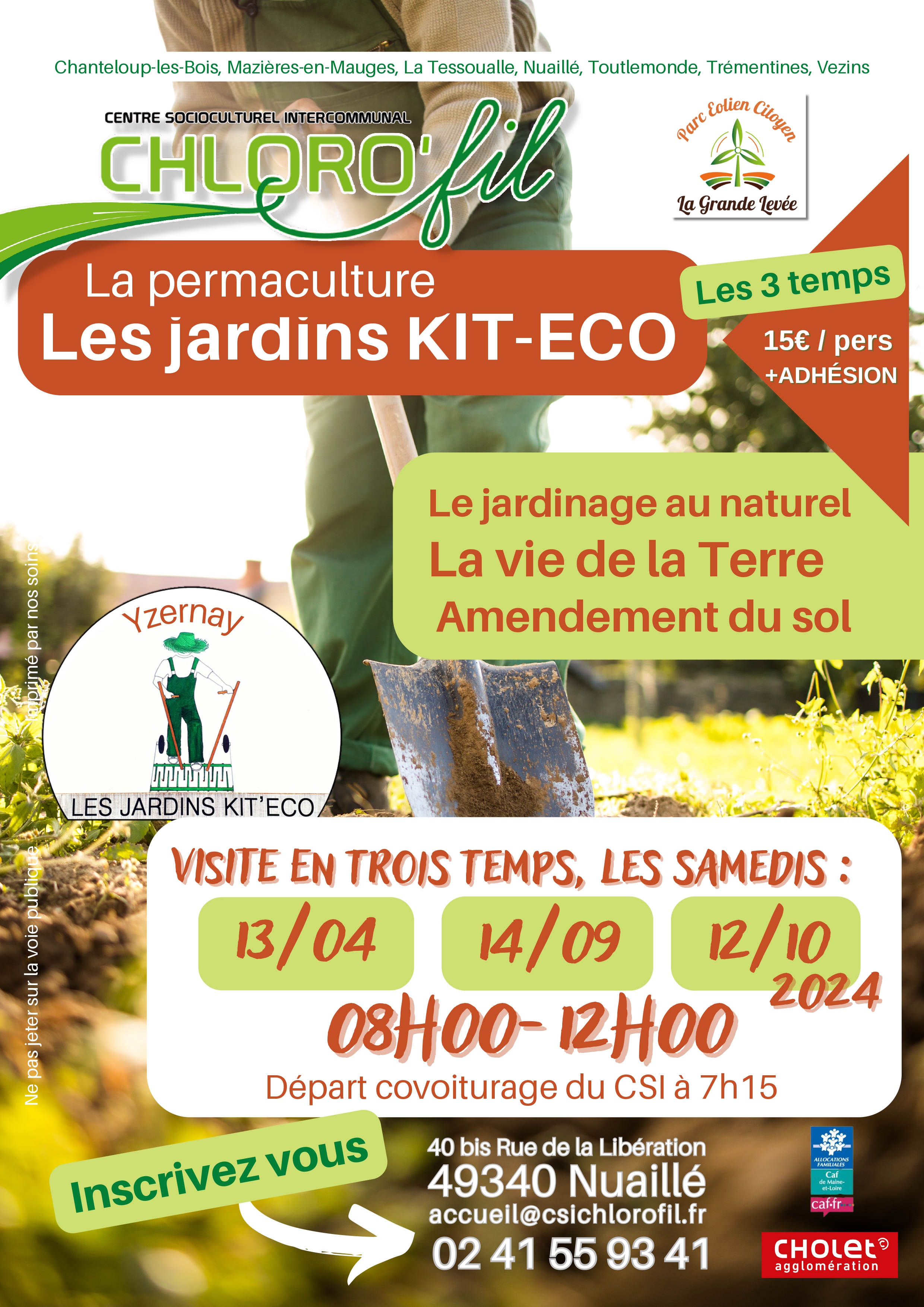 VISITE DES JARDINS KIT ÉCO