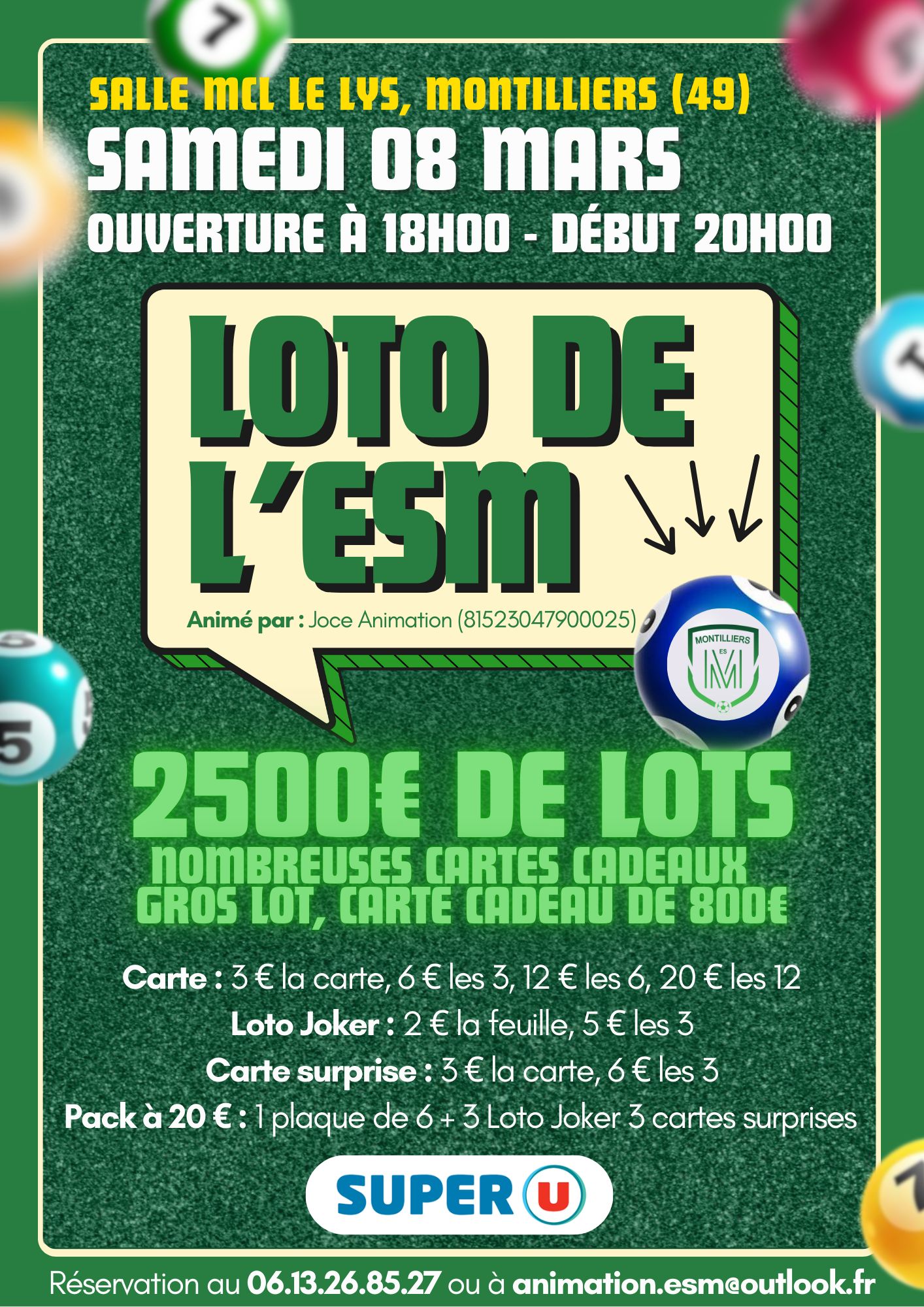 Loto organisé par l