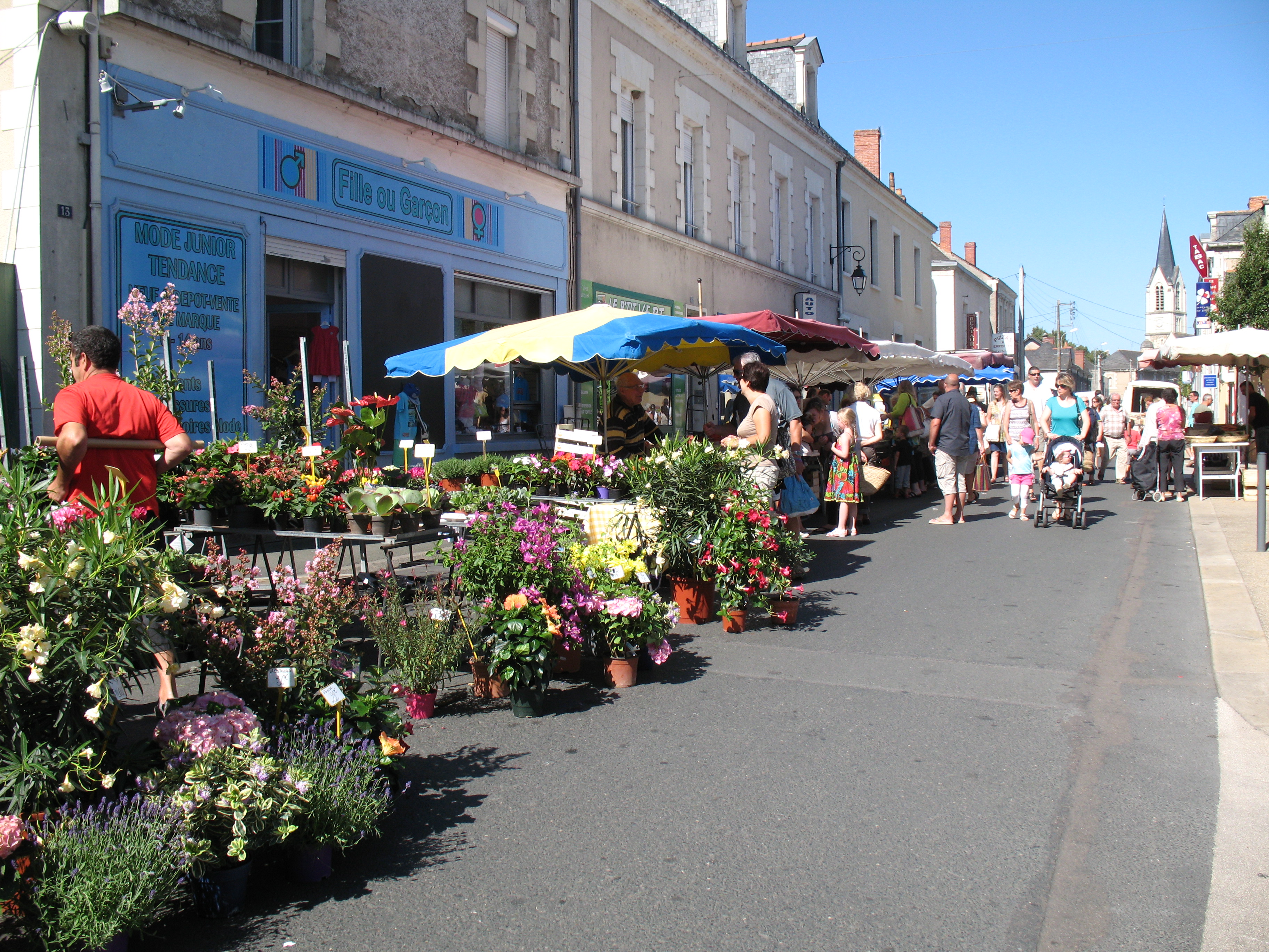 Marchés en MaineetLoire Jours de marché Marchés en MaineetLoire Jours de marché