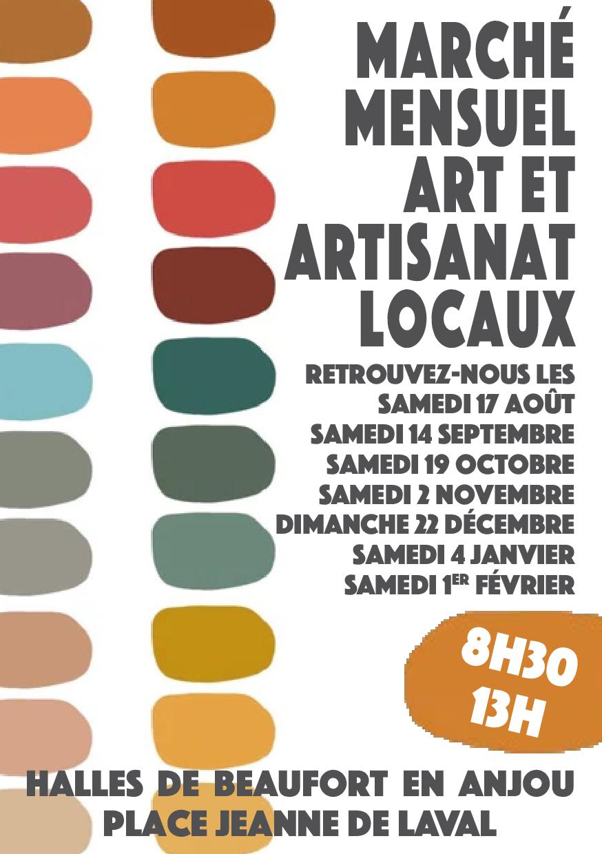 MARCHÉ ARTISANAL À BEAUFORT-EN-VALLÉE Du 19/10/2024 au 1/2/2025