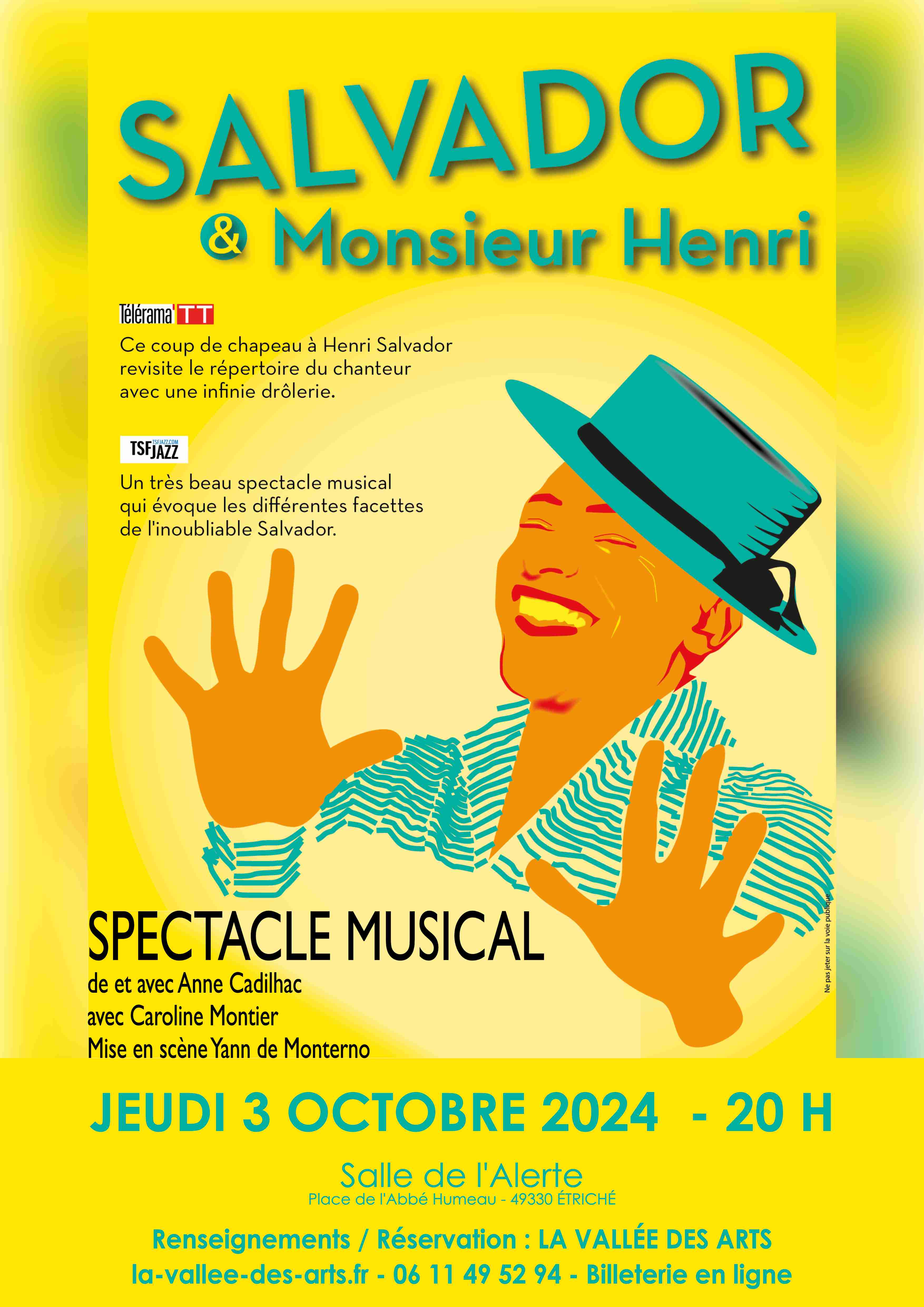 Spectacle "Salvador & Monsieur Henri" - Anne Cadilhac & Caroline Montier