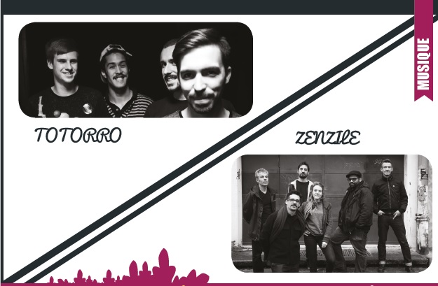 CONCERT EXCLU : TOTORRO + ZENZILE AU CENTRE CULTUREL RENÉ D'ANJOU À BAUGÉ